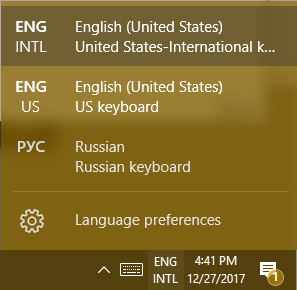 EnglishRussianKeyboard